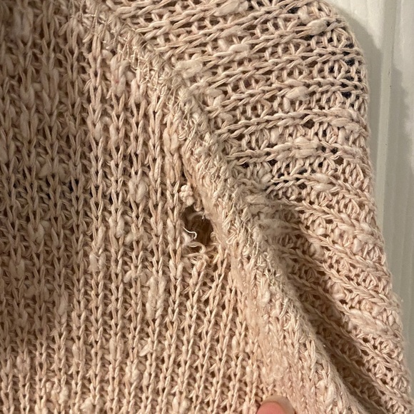 We The Free Cozy Beige Cowl Neck Sweater - Picture 8 of 9